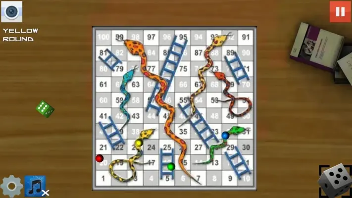 Snakes And Ladders Game android App screenshot 0